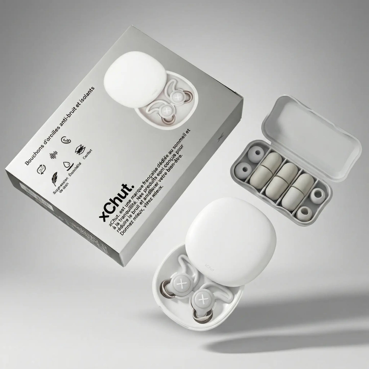 Bouchons d'oreille xChut.